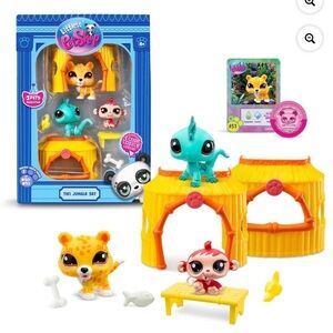 Littlest Pet Shop, Tiki Jungle Play Pack LPS Collectible Play Figure